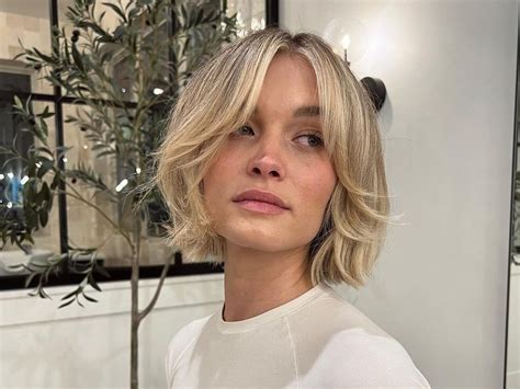 Cabelo curto com franja: 15 opções para ver se o。